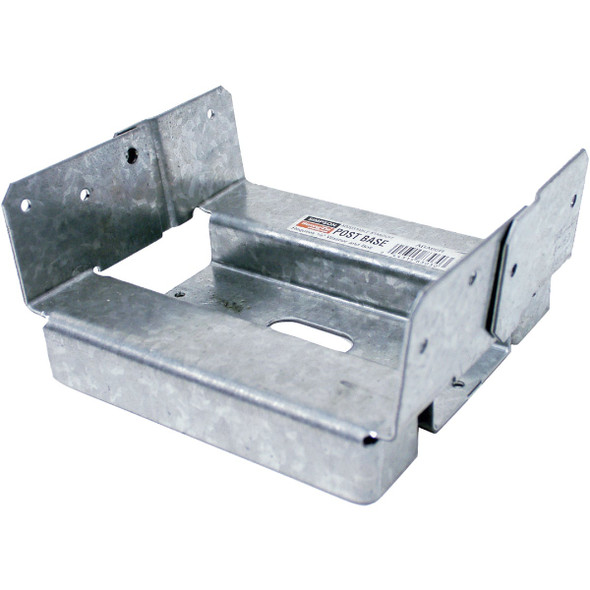 ABA ZMAX Galvanized Adjustable Standoff Post Base for 6x6 Rough ABA66RZ