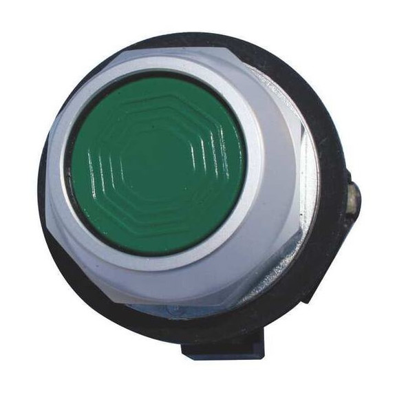Eaton Push Button Operator, 30 mm, 1NO/1NC, Green HT8AAGAB