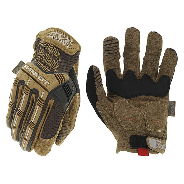 Mechanix Wear Mechanics Gloves,Brown,12,PR MPT-07-012 Mechanix Wear Mechanics Gloves,Brown,12,PR MPT-07-012