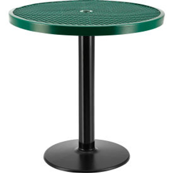 Global Industrial 36"" Round Outdoor Counter Height Table 36""H Green