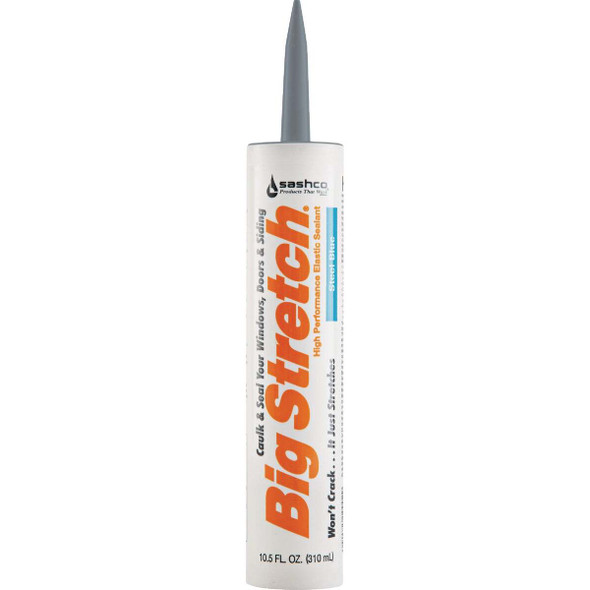 Sashco Big Stretch 10.5 Oz. Acrylic Elastomeric Caulk, Steel Blue 10082