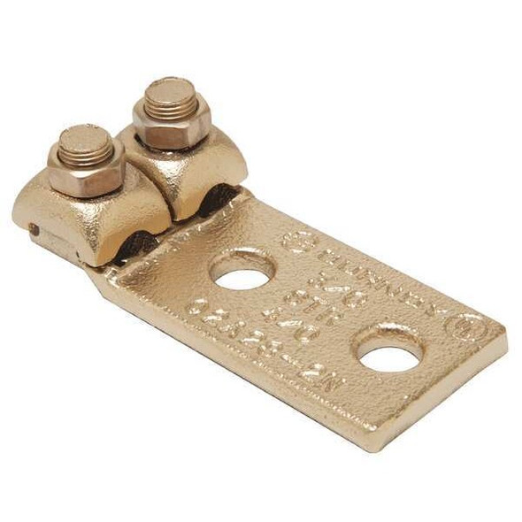 Burndy MechConn,Copper,3/8 in,Hex Q2A1C2 Burndy MechConn,Copper,3/8 in,Hex Q2A1C2