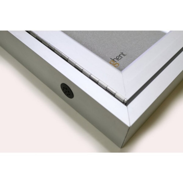 Ghent Enclosed Outdoor Bulletin Board 24x18", Tack PA12418VX-181