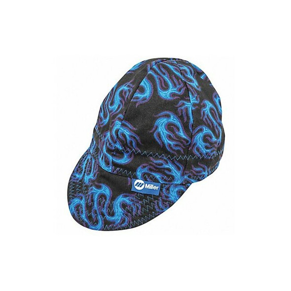 Miller Electric Welding Cap,Blue Flame,7-1/2" 286974