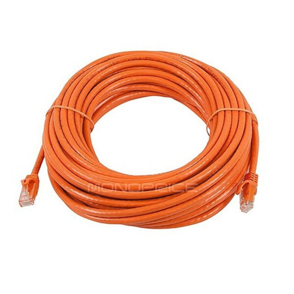 Monoprice Patch Cord,Cat 6,Flexboot,Orange,50 ft. 9863