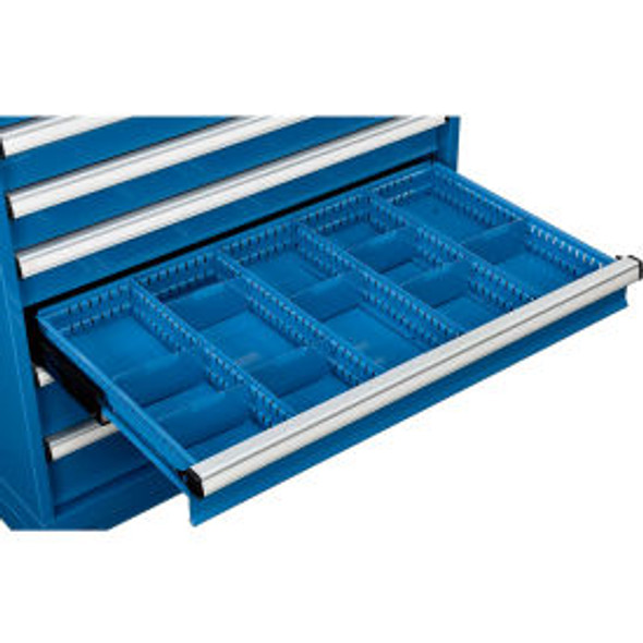 Divider Kit for 4""H Drawer of Global Industrial Modular Drawer Cabinet 36""W x