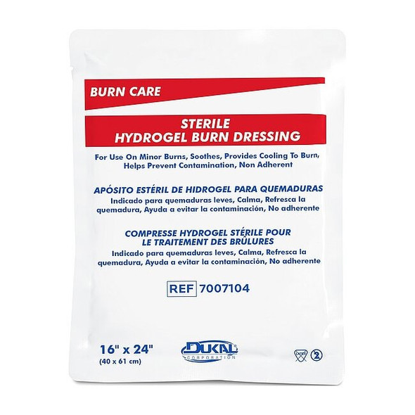 Burnaid Burn Dressing, Sterile, White 3068