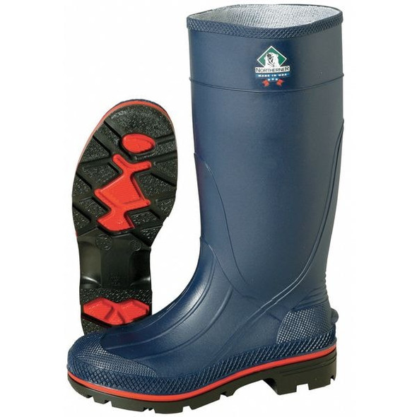 Honeywell Servus Rubber Boot,Women's,6,Knee,Blue,PR 75126/6