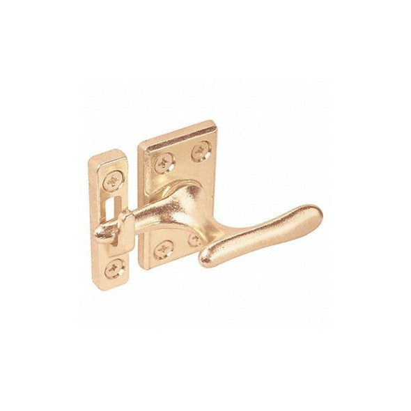 Diecast with Brass Finish, Casement Window Sash Lock (Single Pack)