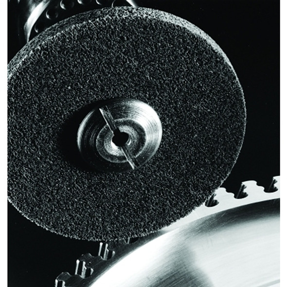 Cut and Polish Unitized Discs, 3 X 1/4, 18,100 rpm, Aluminum Oxide Cut and Polish Unitized Discs, 3 X 1/4, 18,100 rpm, Aluminum Oxide