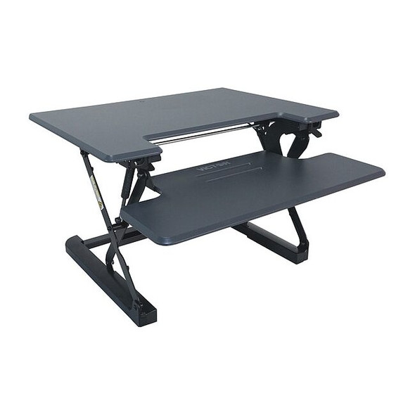 Victor Technology Standing Desk Converter,31 in W,Gray DCX710G