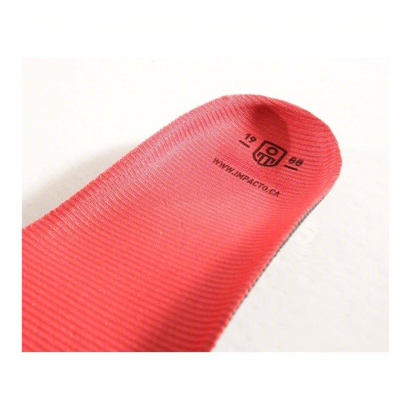 Impacto Puncture-Resistant Insoles,Black/Red,PR ARMORSTEPC