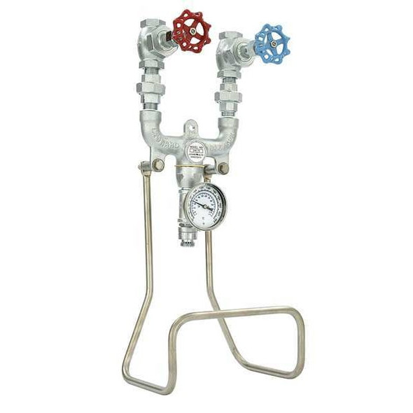 Leonard Valve Hose Station,3/4 In,6 gpm,Chrome SW-75-EVBD-CP