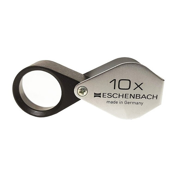 Eschenbach Optik Gmbh Handheld Magnifier, 23mm, 40D, Chrome 1176-10