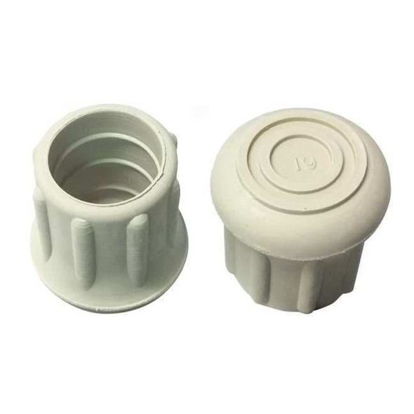 Manufacturer Varies Protective Leg Tip, SlipOn, Rd, 55/64", PK25 LTB 19G/W