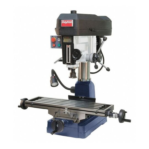 Palmgren Mill/Drill Machine,16 in. Swing,60Hz 2LKP9