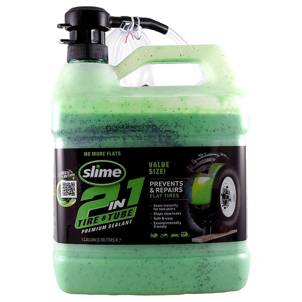 Slime Tire Sealant, Green, Slime 10195