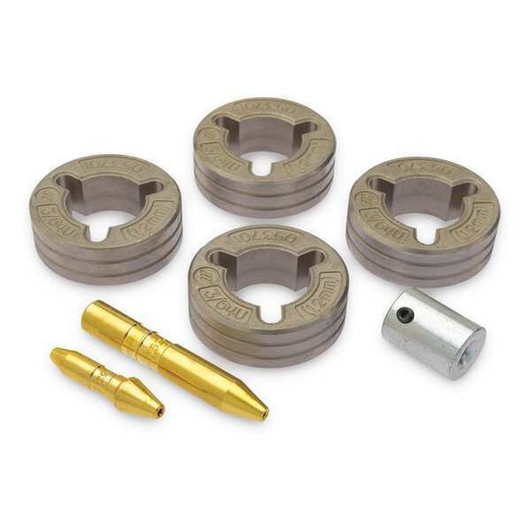 Miller Electric Drive Roll Kit, 4 Roll, U-Grooved, 0.047 151037