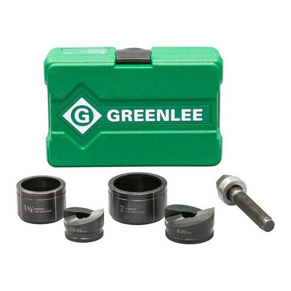 Greenlee 5 Piece Hydraulic Punch Driver Set, 10 ga. 7237BB