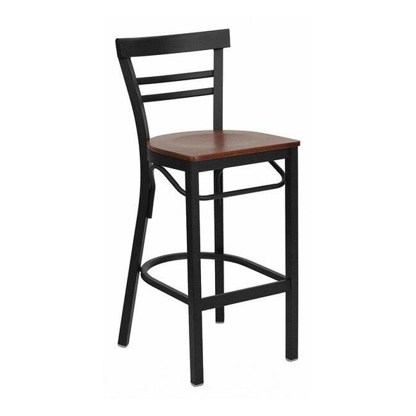 Restaurant Stool, Ladder Back, Chy Seat, Material: Wood