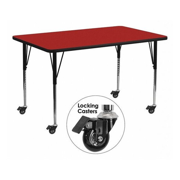 Flash Furniture XU-A3072-REC-RED-T-A-CAS-GG