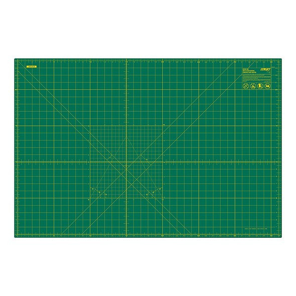 Olfa Cutting Mat,Green,L.N. 36'',W.N. 24'' RM-MG-01