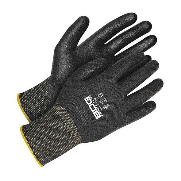 Cut Resistant Coated Gloves, Cut Level A4 ,Dipped ,Foam Nitrile ,Sandy ,M 1 PR