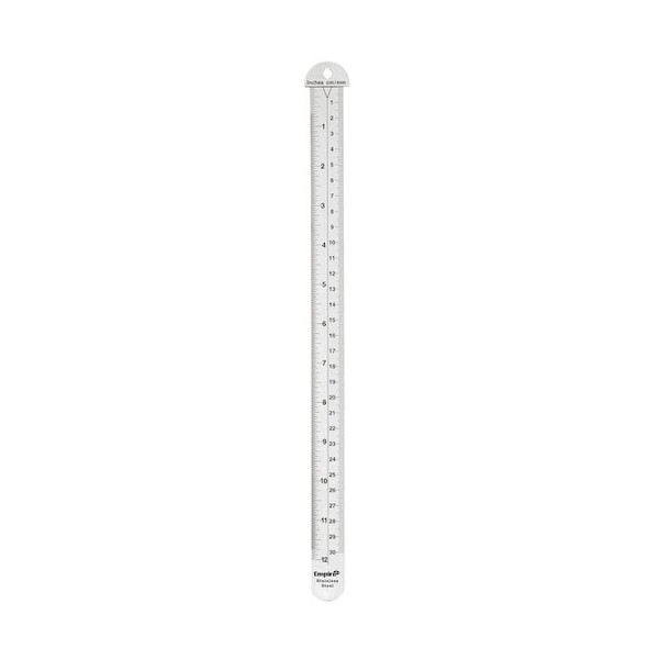 Empire Level Hook Ruler,Stainless Steel,12" 27308