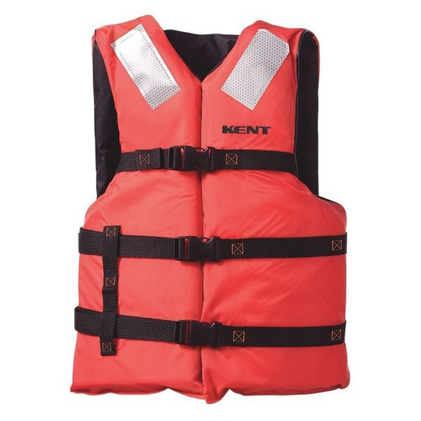 Kent Safety Life Jacket,Adult,UNIV,15.5lb,Foam,OR 150000-200-004-23 Kent Safety Life Jacket,Adult,UNIV,15.5lb,Foam,OR 150000-200-004-23