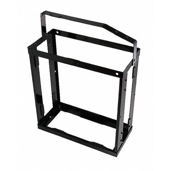 Wavian Gas Can Holder, Steel, Black, 20 in L JC0020HV Wavian Gas Can Holder, Steel, Black, 20 in L JC0020HV