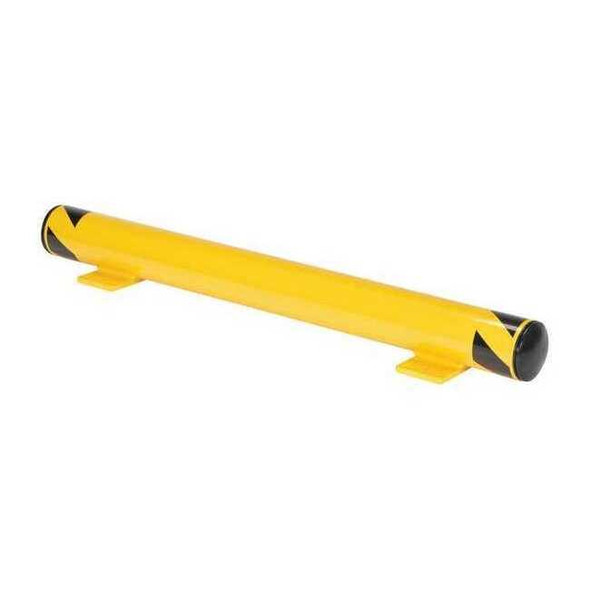Manufacturer Varies Floor Stop Bollard ,5 in H,Yellow ,Steel FSBOL-48