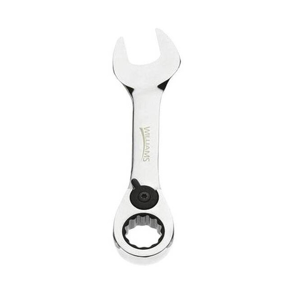 Williams Williams Combo Ratchet Wrench,Stubby,8mm JHW1208MRCS