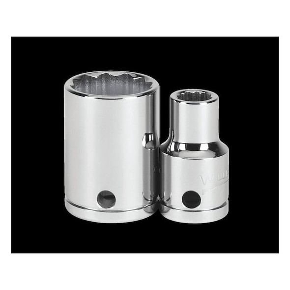 1/2" Drive, 11/16" SAE Socket, 12 Points, Standard ,11/16,1/2" Dr.
