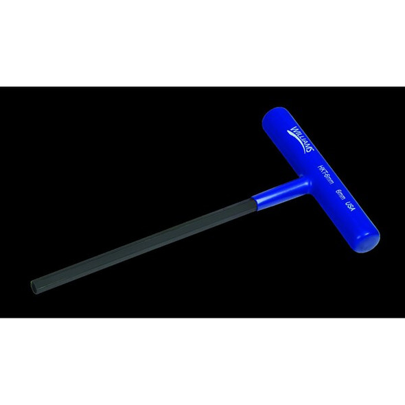 Williams Williams T-Handle Hex Driver,8.0mm x 6" JHWHKT-8MM