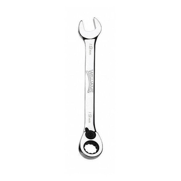 Williams Ratcheting Combo Wrench,12 pt.,16mm JHW1216MRC