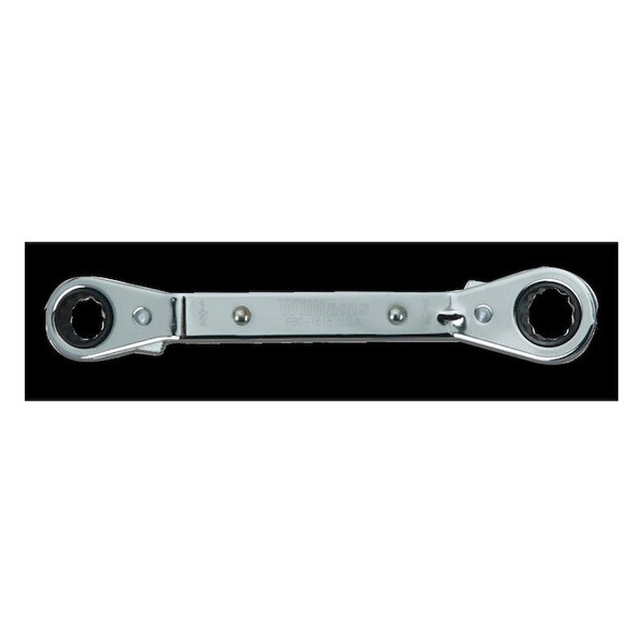 Williams Ratcheting Box Wrench,1/2" x 9/16" JHWRBO-1618