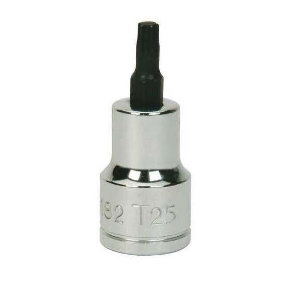 Williams 3/8" Drive, T25 SAE Socket, Torx Bit 3/8" D,T25 JHW35182