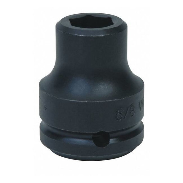 Williams 3/4" Drive Impact Socket Black Industrial, 3/4" D,6Pt,1-11/16 JHW6-654