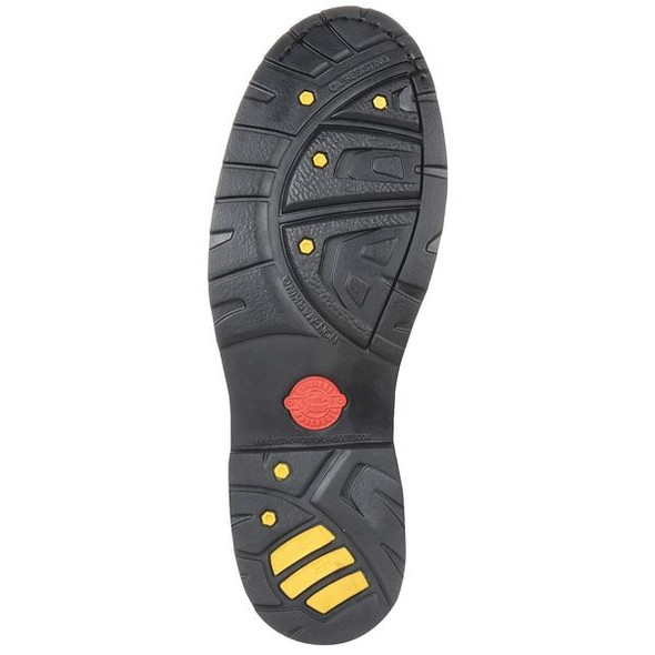 Justin Original Workboots Men's Wellington Boot, 13 D, Steel Toe, 10 in H, Tan, WK4961 SE4961