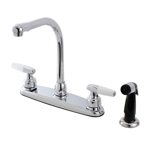 Americana Kitchen Faucet, Manual, 8" Mount, 4 Hole FB751