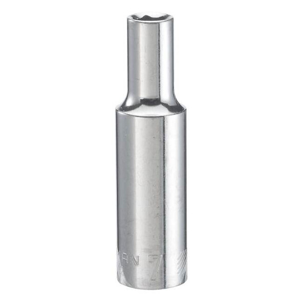 Craftsman Sockets, 3/8" Drive 7mm 6 Point Deep Soc CMMT99142