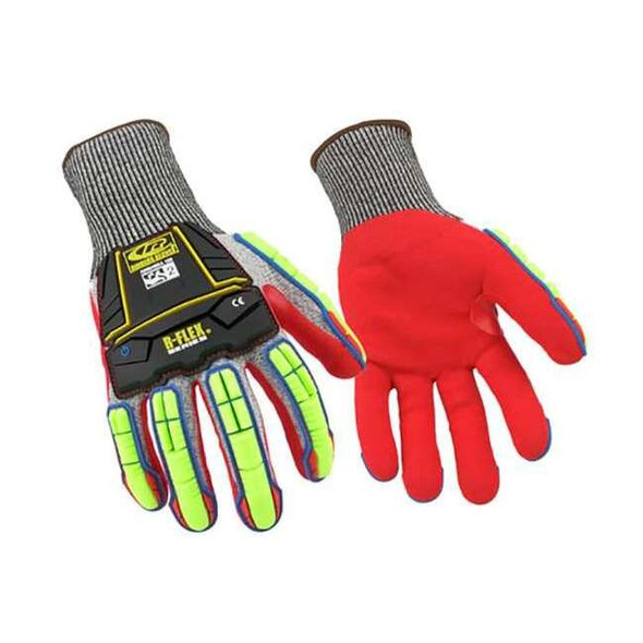 Cut Resistant Impact Glove, Cut Level A6 ,Nitrile ,Sandy ,XL ( 10 ) 1 PR