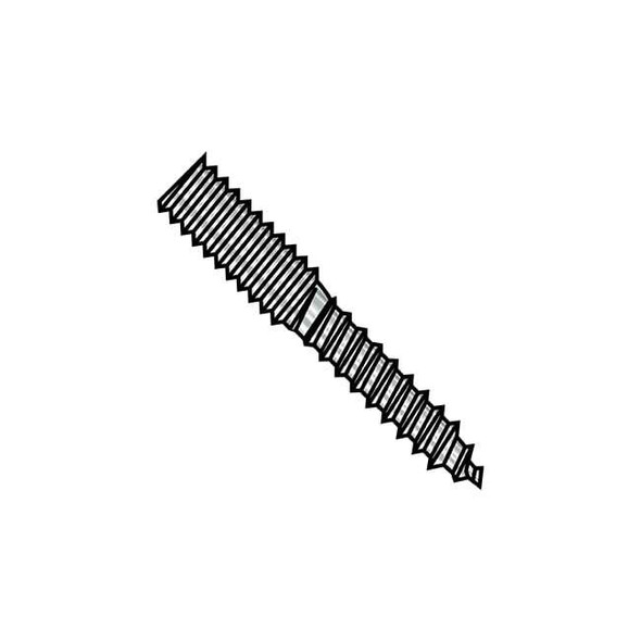 1/4-20X2 1/2 HANGER BOLT FUL/THRD 18-8 STAINLESS STEEL,PK100
