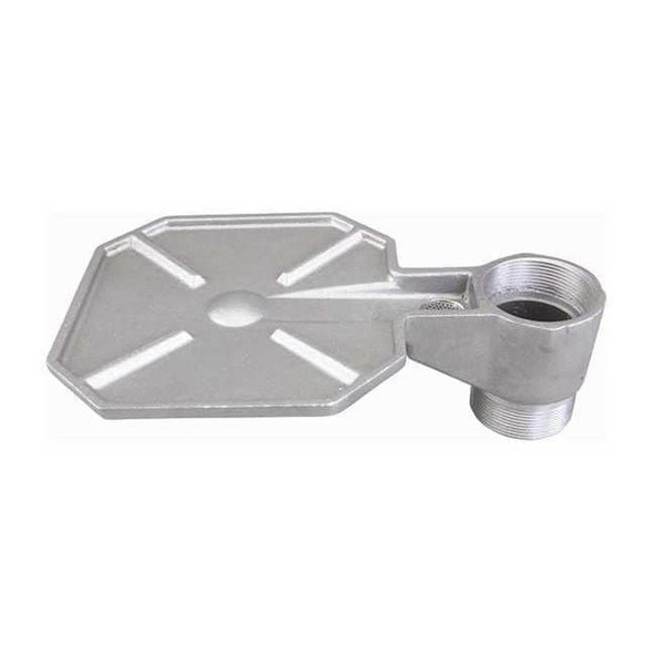 Westward Drip Pan,Aluminum,11 1/4 In. 21EM39