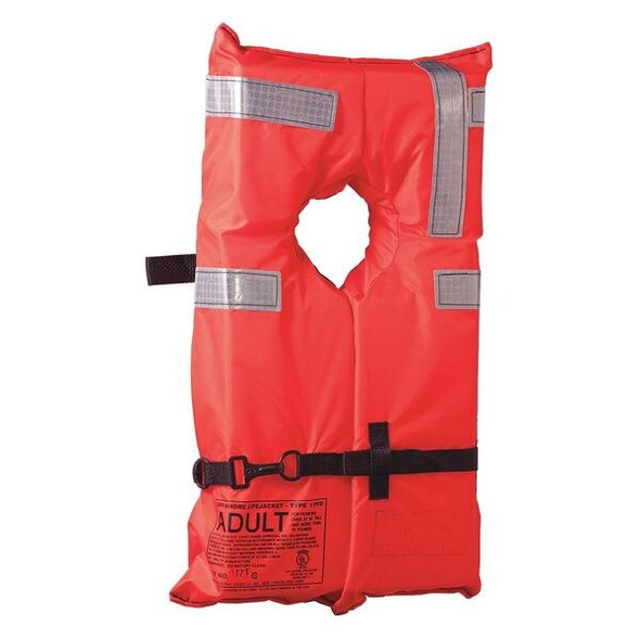 Kent Safety Life Jacket,Adult,Type I,Collar Style 100100-200-004-12