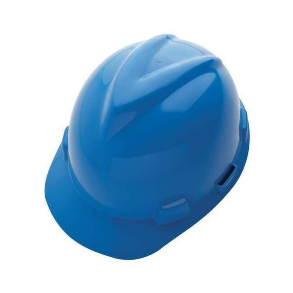 V-Gard GREEN Slotted Cap, Fast-Trac III Suspension, Type I, Class E, Blue