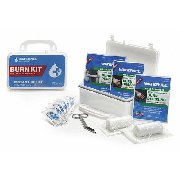 Waterjel Burn Care Kit,12pcs,3"W,5"H,White BK11-HA.69.000 Waterjel Burn Care Kit,12pcs,3"W,5"H,White BK11-HA.69.000