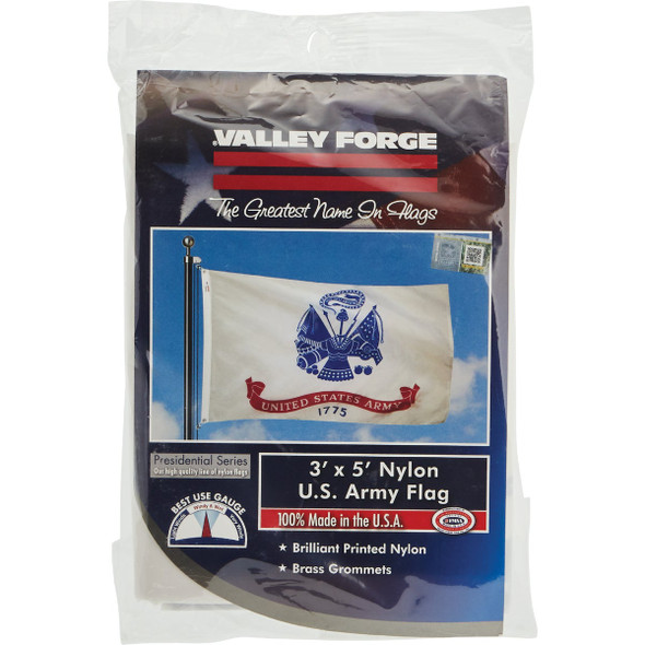 Valley Forge 3 Ft. x 5 Ft. Nylon Army Military Flag