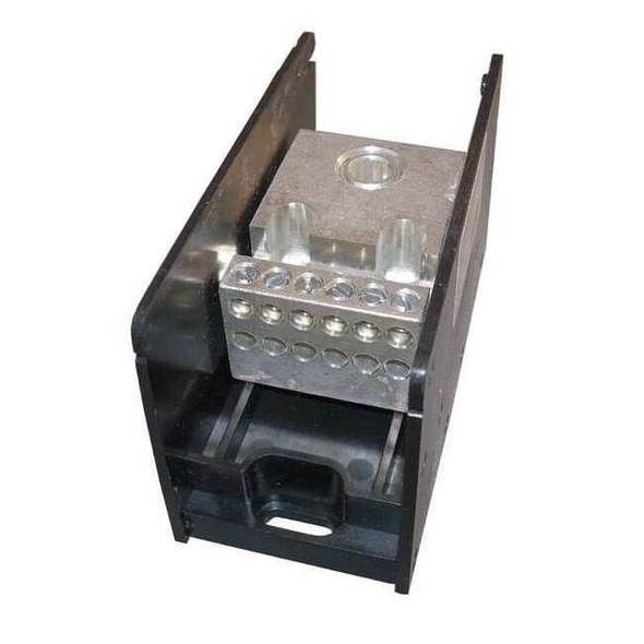 Power Distribution Block, Open, 1 Pole, 380 A Copper, 1,000 V AC/DC, Screw