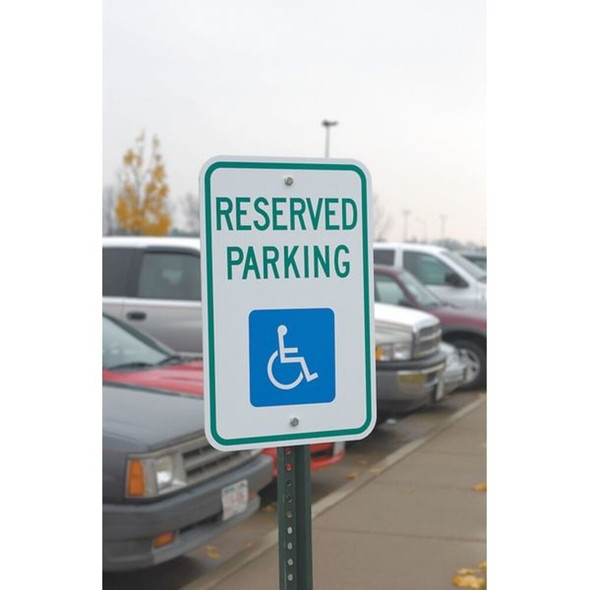 Lyle Van Accessible Parking Sign,6" x 12, FD02B FD02B